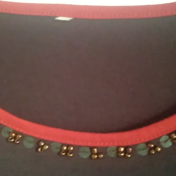 tank top and Jacket brown and dark orange colour - Picture 11 of 12